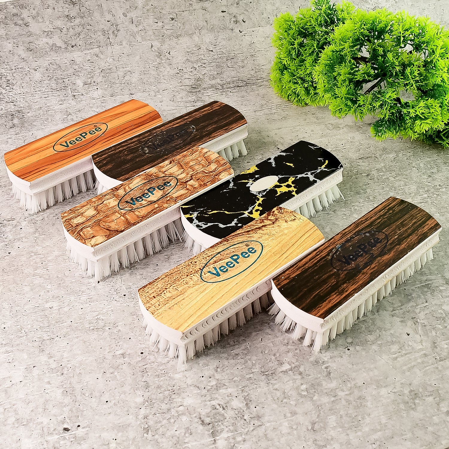 VeePee Hard Bristle Cloth Washing Brush Set VeePee Hard Bristle Cloth Washing Brush Set
